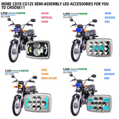 YAYE CD70 CJ125 Motorcycle Headlight with DRL IP67 High Brightness