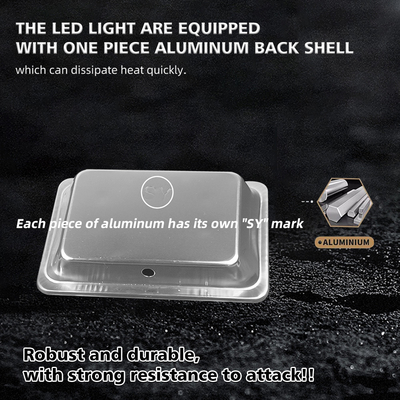 YAYE CG125 LED Headlight 6 Chip DC12V White Blue DRL Motorcycle Light