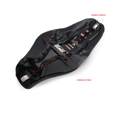 Motorcycle Stitched Two-up Front Rear Seat Cushion Driver Passenger Pillion Pad For Harley Sportster Iron XL 883 1200 48 72