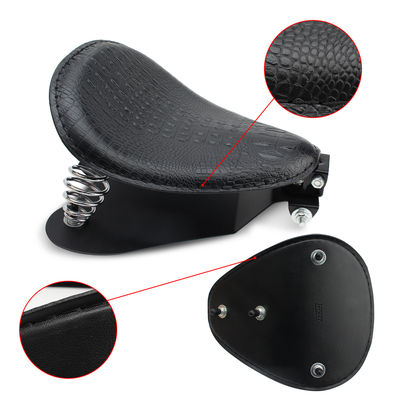 Universal Moto Bobber Motorcycle Solo Seat Chopper Saddle Vintage Cushion Parts for Harley Davidson Iron 883 Sportster Softail