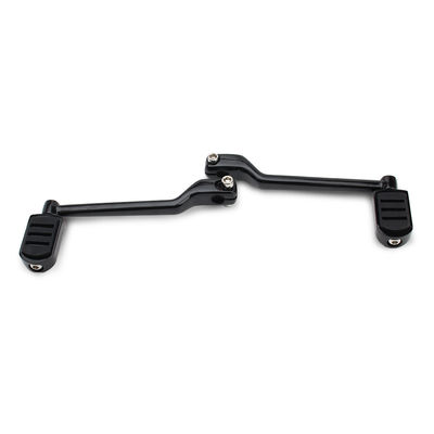 Motorcycle 2 Pcs Heel Toe Lever Shift Pegs Rear Levers With Shifter Pedals for Softail Fat Boy Road Glide Trike