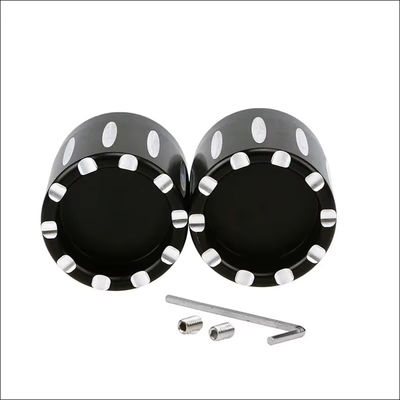 Motorcycle CNC Edge Cut Front Axle Nut Cover Bolt Kit For Honda Suzuki Kawasaki Yamaha Harley Shadow VT 750 1100 Bobber
