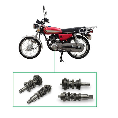 125 150cc Motorcycle Engine Parts Main Counter Shaft Tooth Gears Assembly for CG125 CG150 Main and Auxiliary Counter Shaft