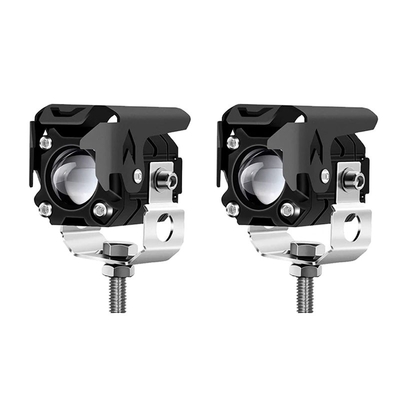 長寿 YAYE バイク LED 運転霧灯 60W アンバーとホワイト プロジェクターライト