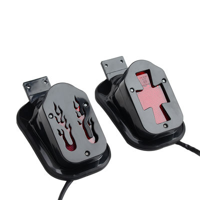 12VユニバーサルフィットLEDオートバイテールライト（12ヶ月保証付き） - フレームスタイルリアライト